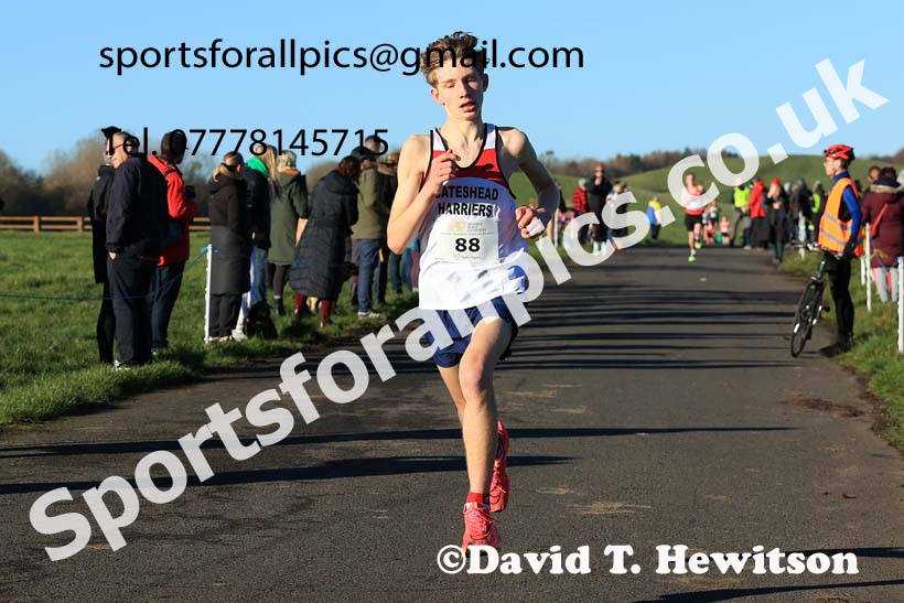 Boys and Girls under-15s 2023 Heaton Memorial 10k Road Race, Newcastle Town Moor, Newcastle.  Photo: David T. Hewitson/Sports for All Pics